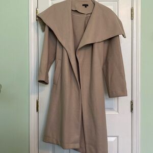 Classy Timeless Beige Wrap Trench Cozy Coat